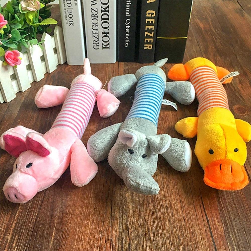 Squeaky Plush Dog Toy. Sound Fun. Durable. Suitable for Dogs of All Ages