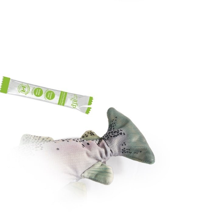 All For Paws Natural Instinct Jittering Fish Trout - Image 4