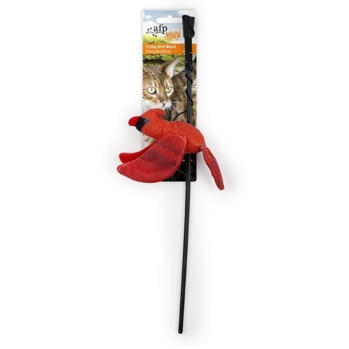 All For Paws Natural Instincts Flying Bird Wand - Image 3
